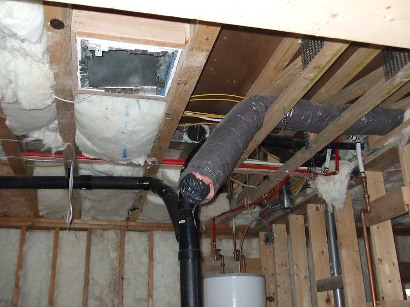 The plumbing system was not what we expected.
