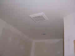 Bathroom ceiling