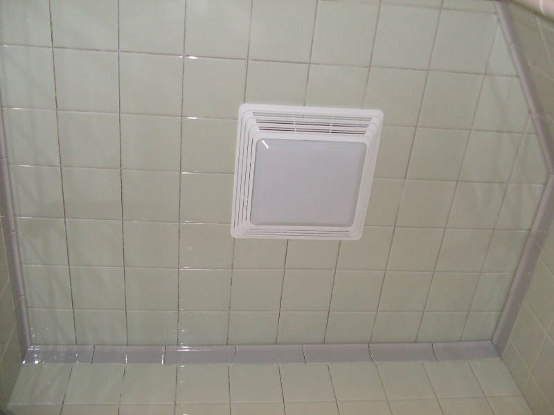 Tiling The Shower.