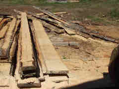 Beam side lumber