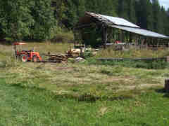 Logs cleard - Yard restored