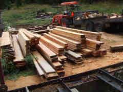 Sawmill lumber