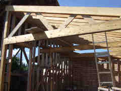 Storage Shed front truss